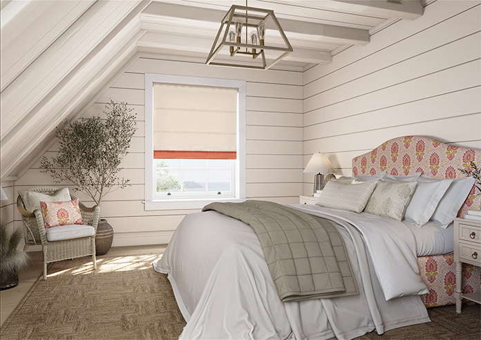 Petal & Block Monsoon Mist, Sunset - Twist&Fit Roman Blind - Image 7